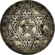 Morocco, Mohammed V, 200 Francs, 1953, Paris, Silver, EF(40-45), KM:53