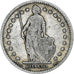 Svizzera, Franc, 1903, Bern, Argento, MB, KM:24