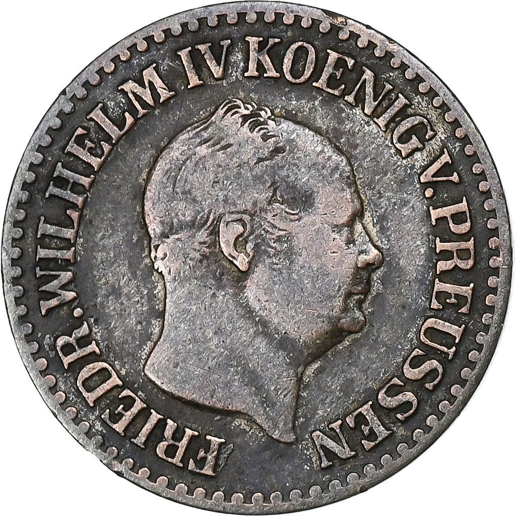 German States, PRUSSIA, Friedrich Wilhelm IV, Groschen, 1853, Berlin, Silver