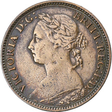 Great Britain, Victoria, Farthing, 1881, Bronze, VF(30-35), KM:753