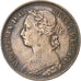 Great Britain, Victoria, Farthing, 1881, Bronze, VF(30-35), KM:753