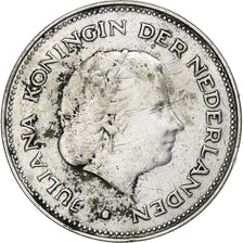 Netherlands, Juliana, 10 Gulden, 1970, Silver, VF(30-35), KM:195