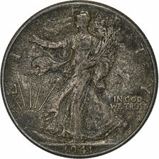 Estados Unidos, Half Dollar, Walking Liberty Half Dollar, 1941, U.S. Mint