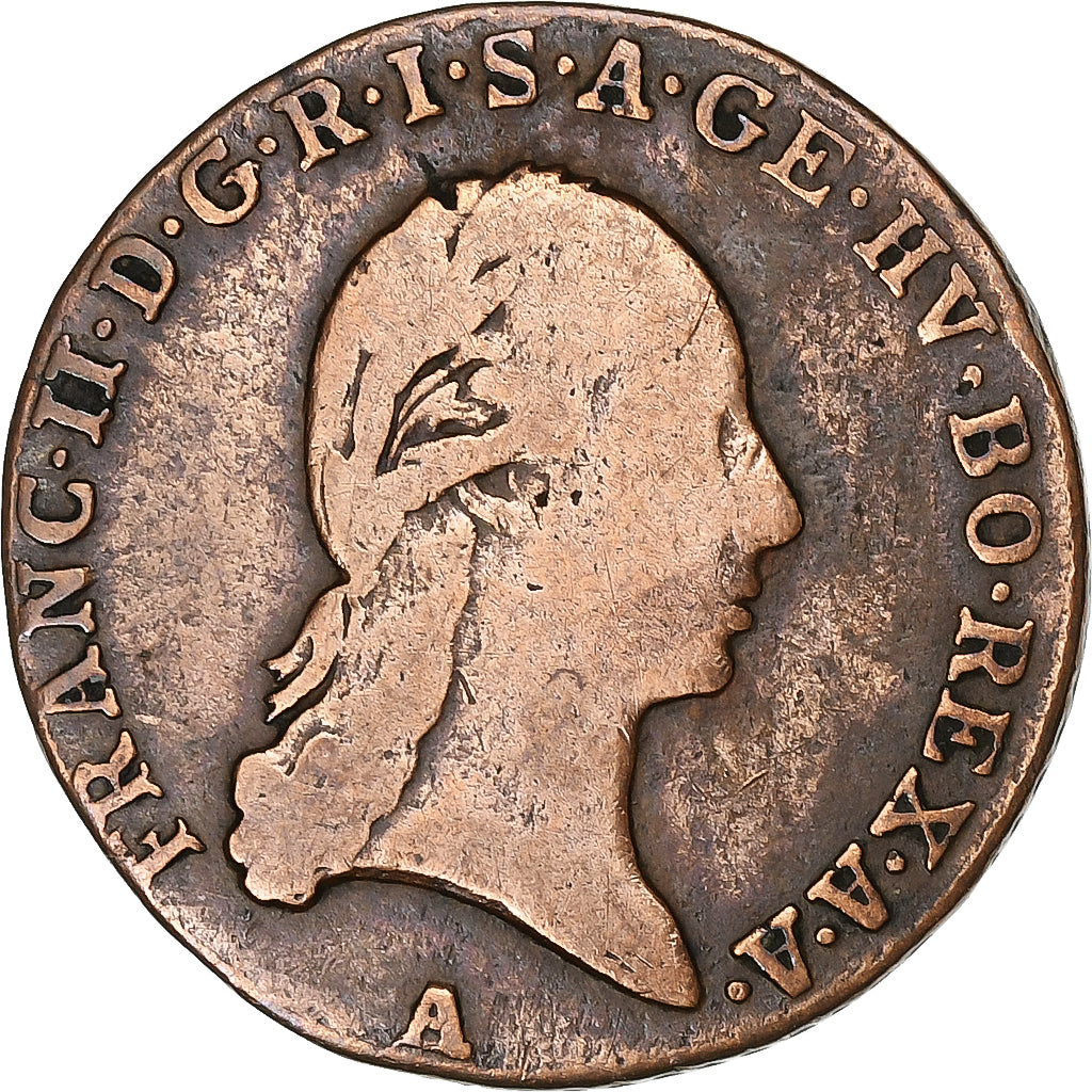 Österreich, Franz II (I), Kreuzer, 1800, Vienna, Billon, S, KM:2111