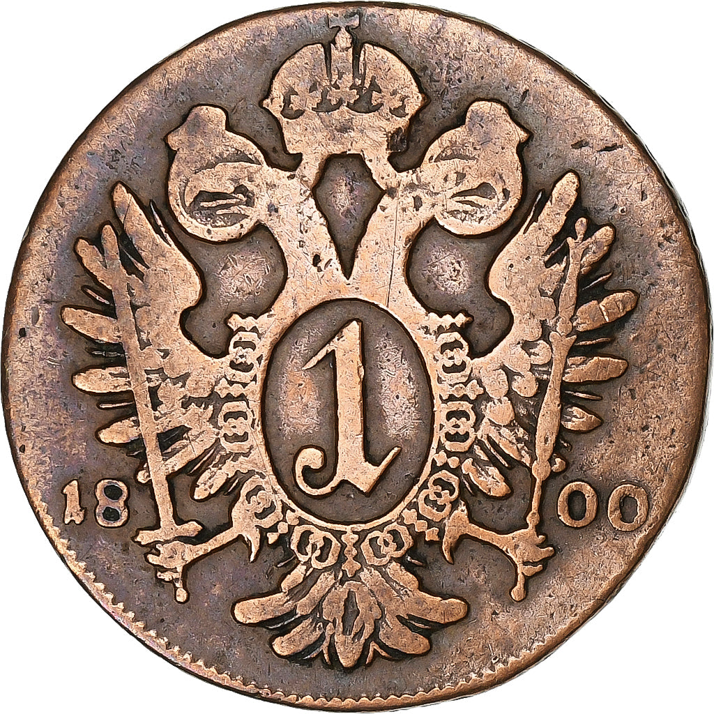 Österreich, Franz II (I), Kreuzer, 1800, Vienna, Billon, S, KM:2111
