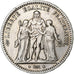 France, 5 Francs, Hercule, 1849, Strasbourg, Silver, VF(30-35), KM:756.2