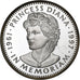 Liberia, 20 Dollars, 1997, Srebro, MS(60-62), KM:417