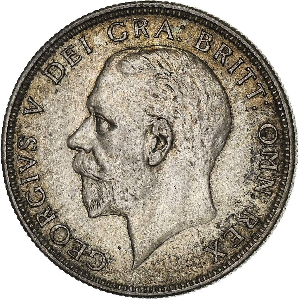 Great Britain, George V, Florin, Two Shillings, 1935, Silver, AU(55-58), KM:834