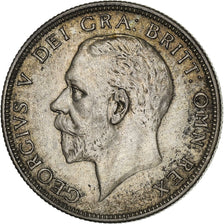 Great Britain, George V, Florin, Two Shillings, 1935, Silver, AU(55-58), KM:834