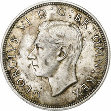 Großbritannien, George VI, 1/2 Crown, 1944, Silber, SS, KM:856