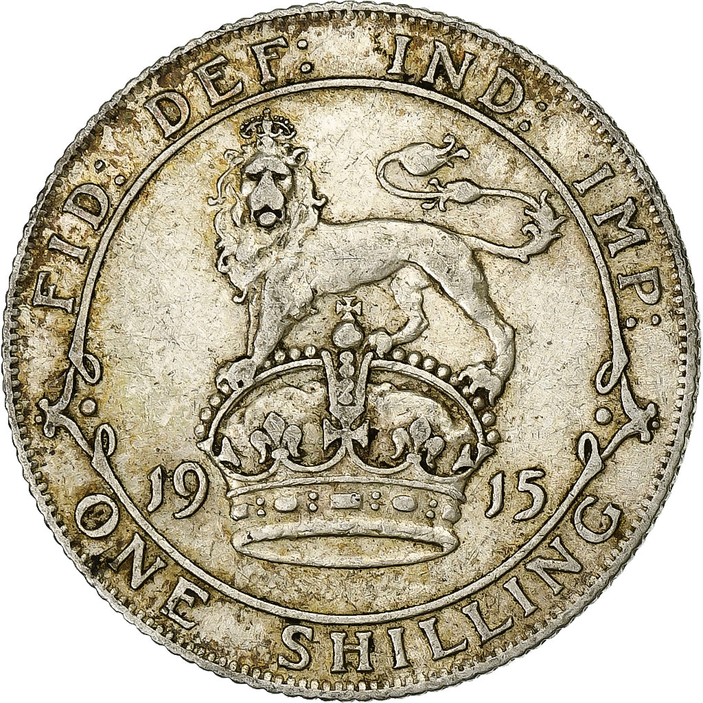 Great Britain, George V, Farthing, 1915, Bronze, EF(40-45), KM:808.1