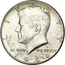 Vereinigte Staaten, Half Dollar, Kennedy Half Dollar, 1964, U.S. Mint, Silber