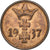 DANZIG, Pfennig, 1937, Berlin, Bronze, AU(55-58), KM:140