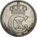 Denmark, Christian X, 25 Öre, 1916, Copenhagen, Silver, VF(30-35), KM:815.1