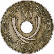 Afrique Orientale, Edward VII, 10 Cents, 1907, Cupro-nickel, TB+, KM:2
