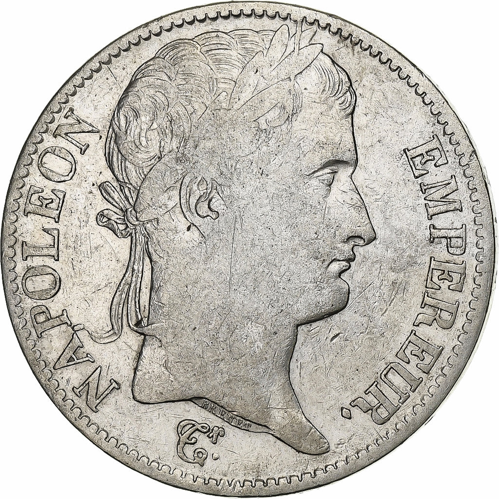 France, 5 Francs, Napoléon I, 1812, Lille, Argent, TB+, KM:694.16