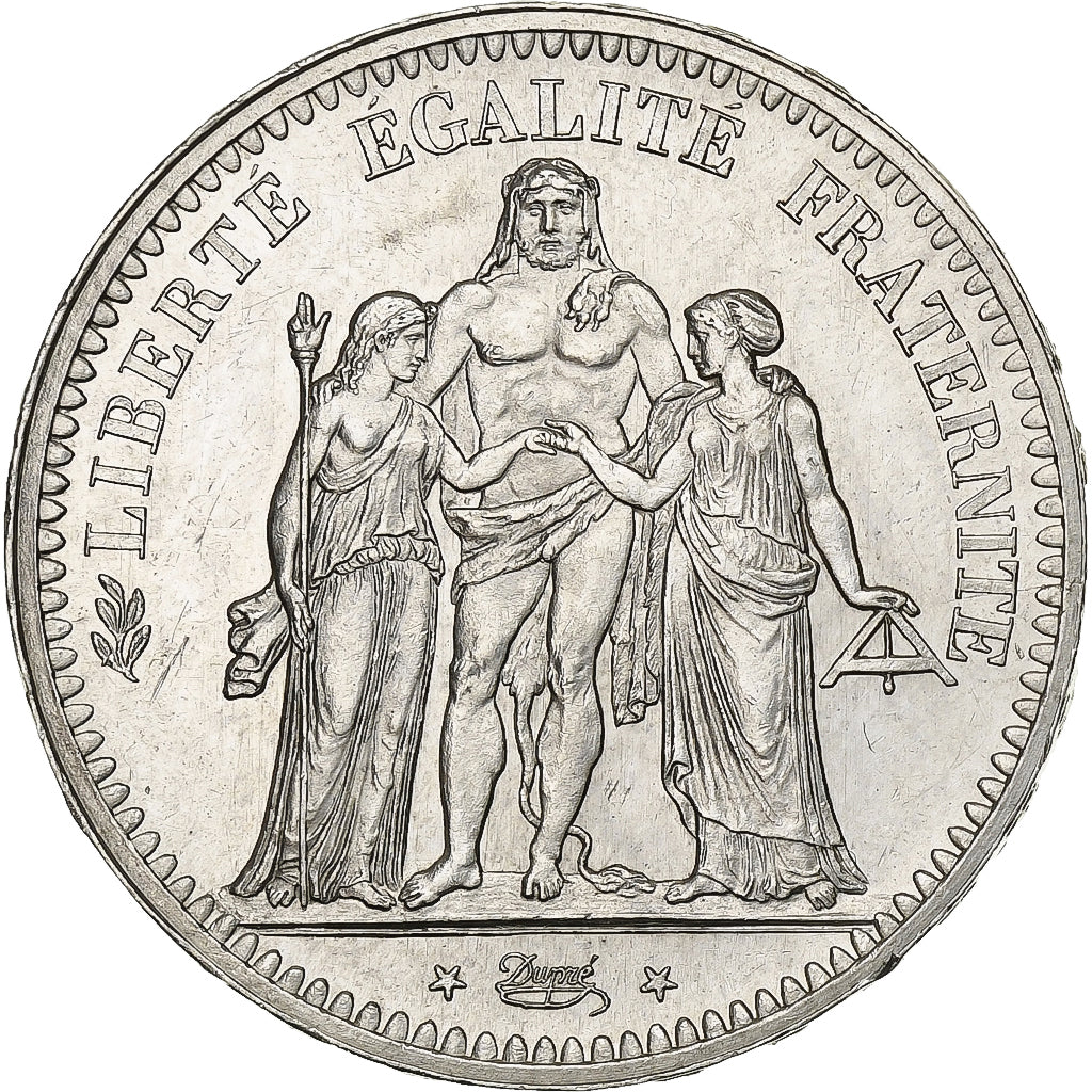 Francia, 5 Francs, Hercule, 1848, Paris, Argento, SPL-, KM:756.1