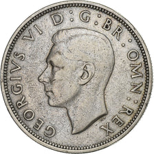 Großbritannien, George VI, 1/2 Crown, 1937, Silber, SS, KM:856