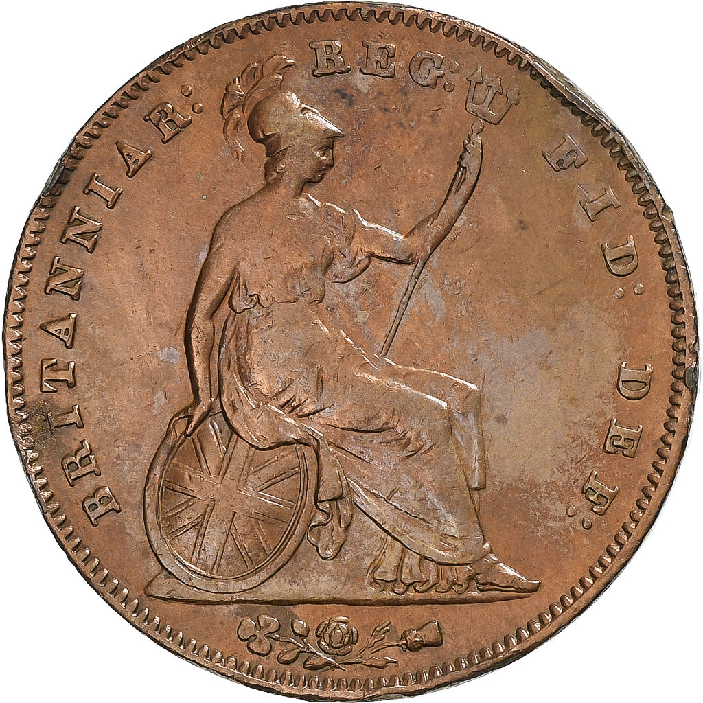 Great Britain, Victoria, Penny, 1854, Copper, VF(30-35), KM:739
