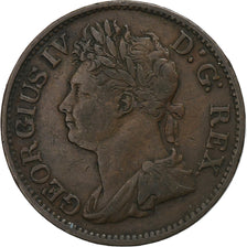 Ireland, 1/2 Penny, 1822, Kupfer, SS, KM:150