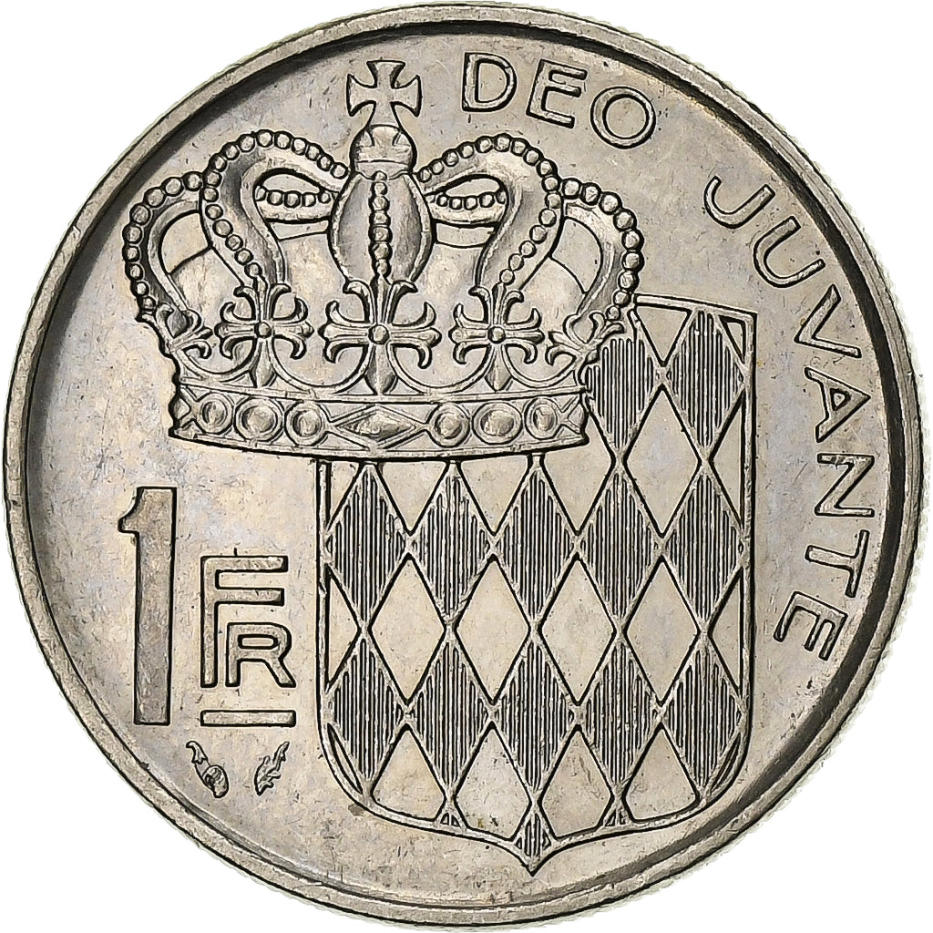 Monaco, Rainier III, Franc, 1978, Paris, Nichel, BB, KM:140