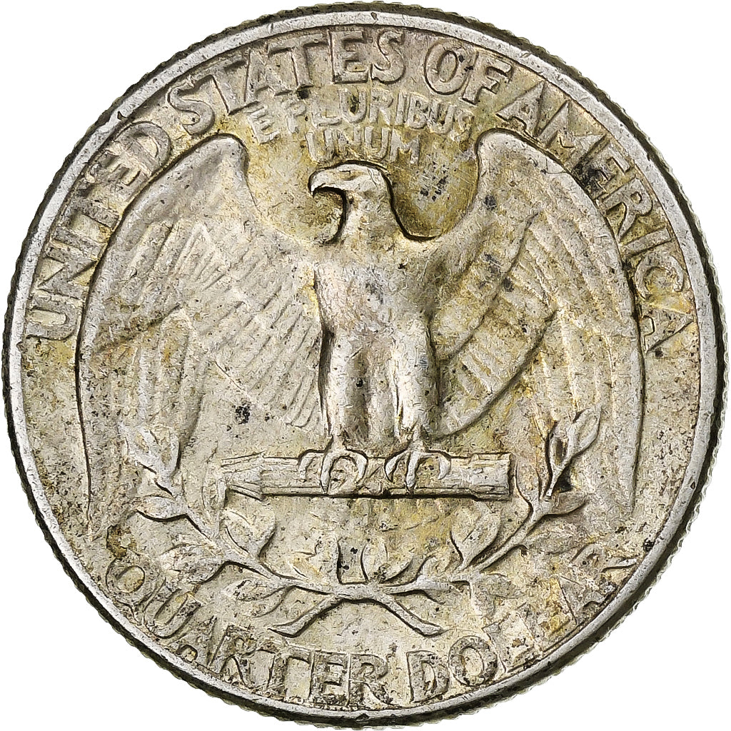 United States, Quarter, Washington Quarter, 1943, U.S. Mint, Silver, EF(40-45)