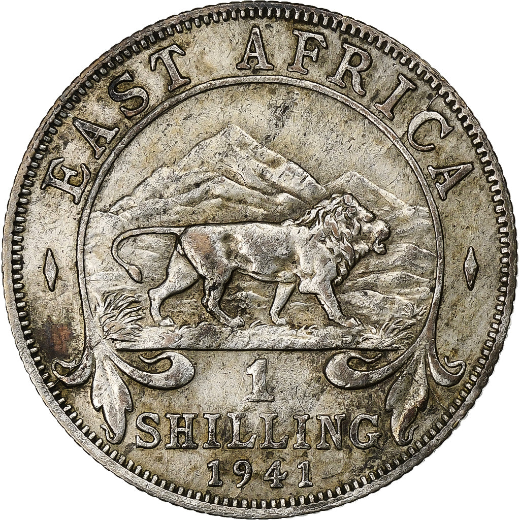 Afrique Orientale, George VI, Shilling, 1941, Argent, TB+, KM:28.1