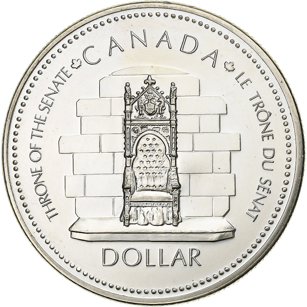Canada, Elizabeth II, Dollar, 1977, Royal Canadian Mint, Silver, EF(40-45)