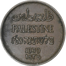 Palestine, Mil, 1939, Bronze, EF(40-45), KM:1