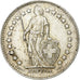 Szwajcaria, 1/2 Franc, 1948, Bern, Srebro, AU(55-58), KM:23