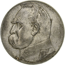 Poland, 10 Zlotych, 1936, Warsaw, Silver, EF(40-45), KM:29