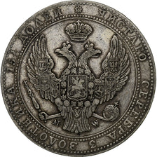 Poland, Nicholas I, 5 Zlotych-3/4 Ruble, 1839, Moneta Wschovensis, Silver