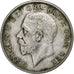 Gran Bretagna, George V, 1/2 Crown, 1928, London, Argento, BB+, KM:835