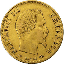 France, Napoléon III, 5 Francs, Napoléon III, 1859, Paris, Or, TB+, KM:787.1