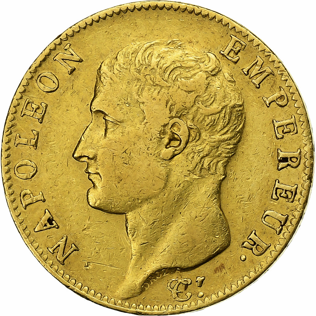Frankreich, 20 Francs, Napoléon I, AN 13, Paris, Gold, SS, KM:663.1