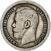 Russia, Nicholas II, 50 Kopeks, 1896, St. Petersburg, Argento, MB+, KM:58.2