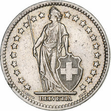 Szwajcaria, 2 Francs, 1946, Bern, Srebro, EF(40-45), KM:21