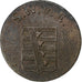 German States, SAXE-WEIMAR-EISENACH, Karl August, 1-1/2 Pfennig, 1807, Eisenach