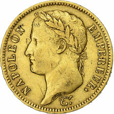 France, 40 Francs, Napoléon I, 1812, Paris, Gold, EF(40-45), KM:696.1