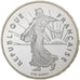 France, 5 Francs, Semeuse, 2001, Paris, BE, Silver, MS(65-70), KM:1309