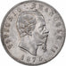 Italy, Vittorio Emanuele II, 5 Lire, 1875, Milan, Silver, VF(30-35), KM:8.3