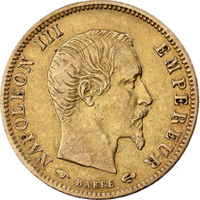 France, Napoleon III, 5 Francs, Napoléon III, 1859, Paris, Gold, EF(40-45)