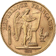 France, 20 Francs, Génie, 1895, Paris, Or, SUP+, KM:825