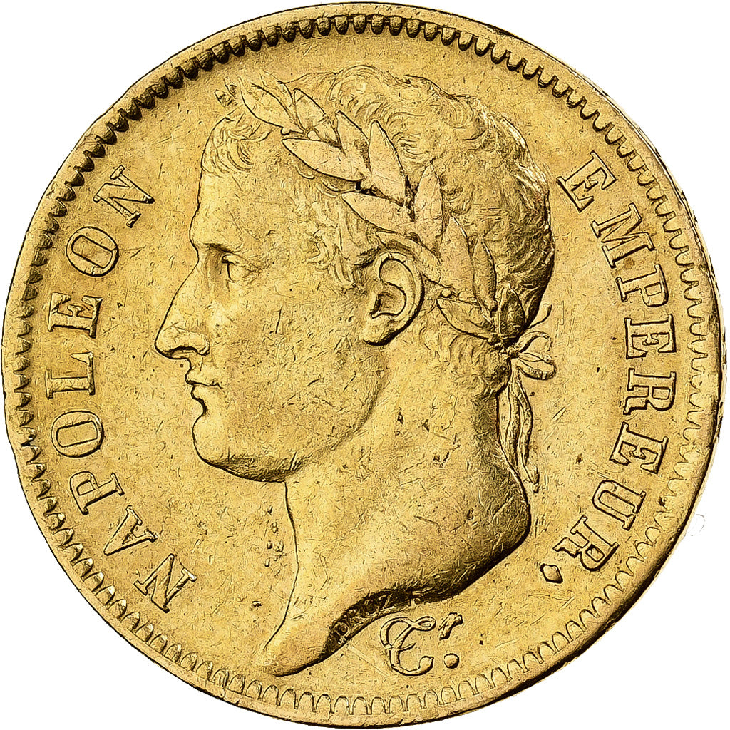 France, 40 Francs, Napoléon I, 1811, Paris, Or, TTB, KM:696.1