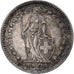 Switzerland, 2 Francs, 1944, Bern, Silver, EF(40-45)