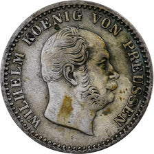 Stati tedeschi, PRUSSIA, Wilhelm I, 2-1/2 Silber Groschen, 1867, Berlin