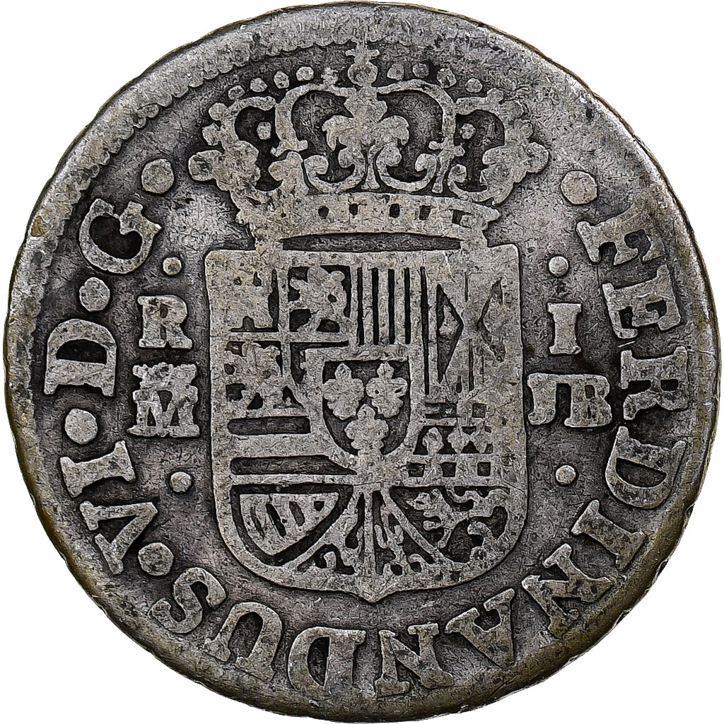 Spanien, Ferdinand VI, Real, 1748, Madrid, Silber, S, KM:369.1
