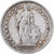 Suiza, 1/2 Franc, 1934, Bern, Plata, MBC, KM:23