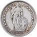 Suiza, 1/2 Franc, 1934, Bern, Plata, MBC, KM:23