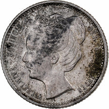 Holandia, Wilhelmina I, 25 Cents, 1904, Srebro, EF(40-45), KM:120.2